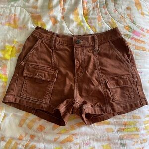 Wild Fable Denim Cargo Shorts (Size XS)